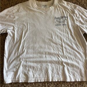 Old Navy White Long Sleeve Tee with Graphic